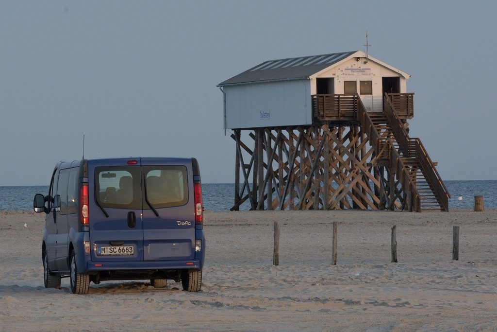 Sankt Peter-Ording 2017 - Strandparkplatz